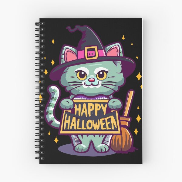 Item preview, Charming Witchy Kitty - Magical Halloween designed and sold by BNCH44.