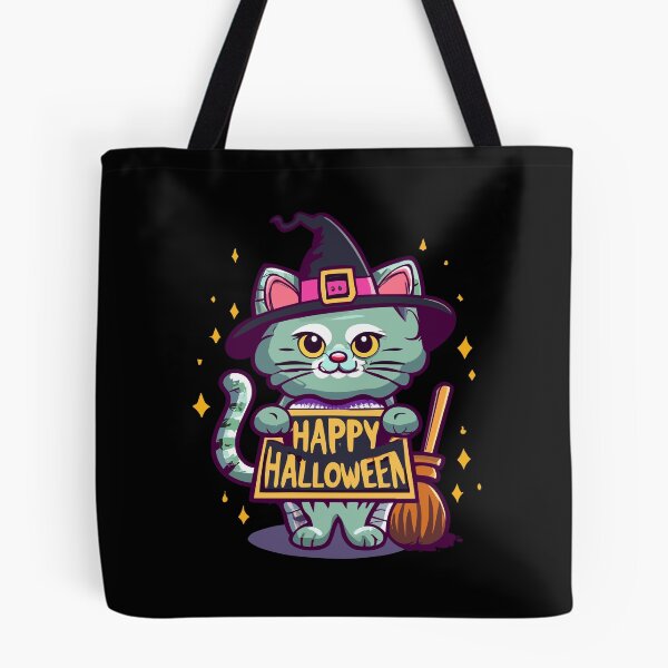 Item preview, Charming Witchy Kitty - Magical Halloween designed and sold by BNCH44.
