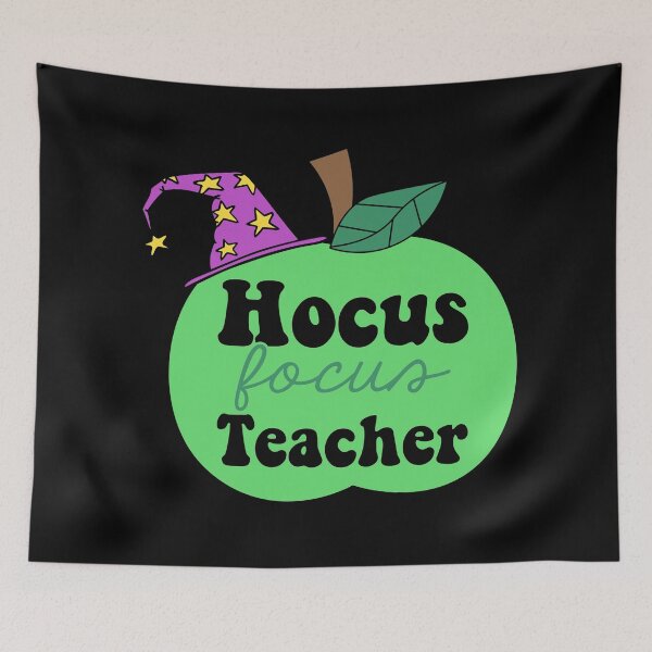 Item preview, Teacher Apple Halloween designed and sold by RockBeeDesigns.