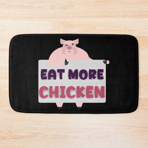 Item preview, Eat More Chicken designed and sold by ArtisShops.