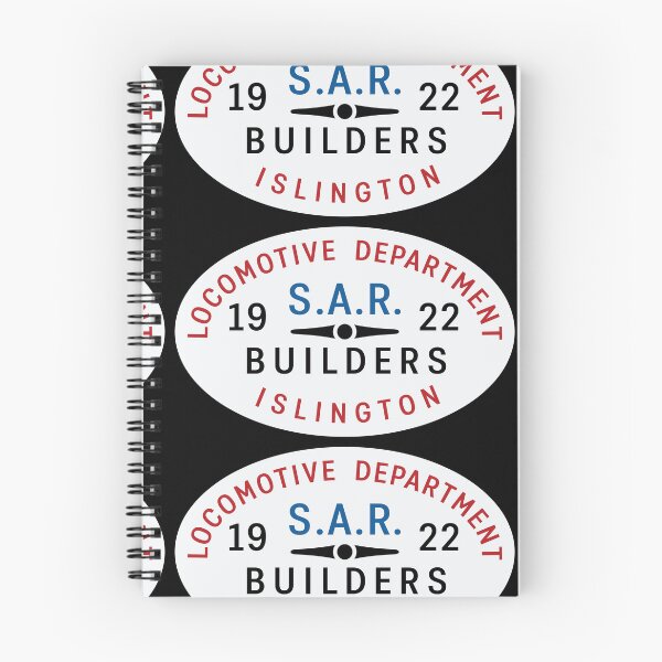Item preview, Islington South Australian Railways builders plate 1922 designed and sold by Green-over-red.