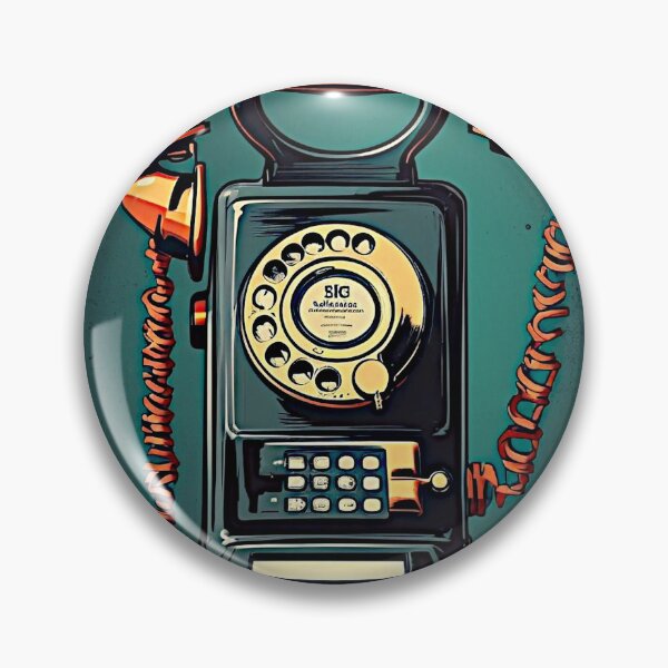 Item preview, "The artwork for the T-shirt design features a vintage vector illustration of an old phone, capturing the nostalgia of a bygone era with its intricate details and timeless charm." designed and sold by Best-Art-32.