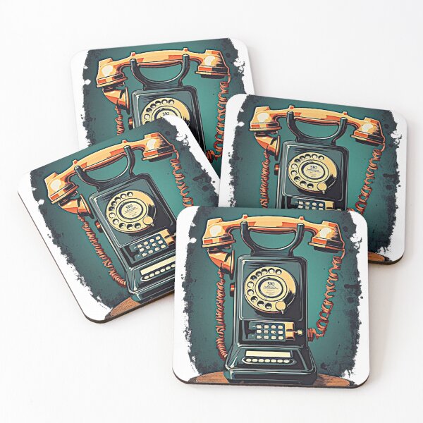 Item preview, "The artwork for the T-shirt design features a vintage vector illustration of an old phone, capturing the nostalgia of a bygone era with its intricate details and timeless charm." designed and sold by Best-Art-32.