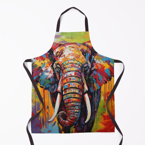 Item preview, Elephant Paint Drip designed and sold by MilesAI.
