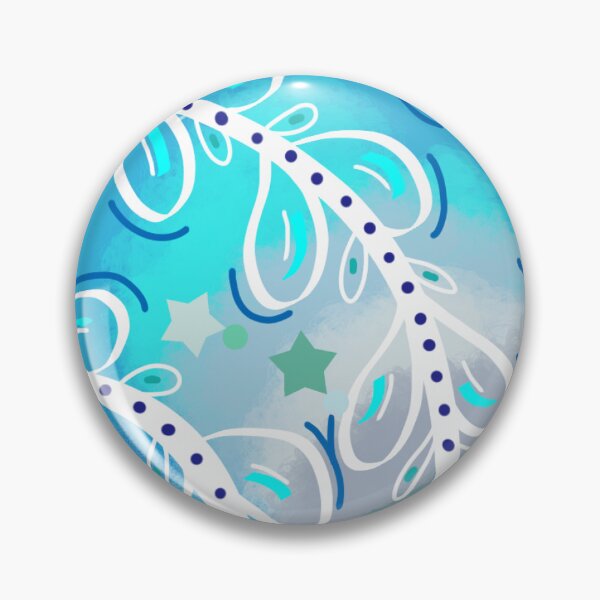 Item preview, Nature pop blue designed and sold by Mimignonne.