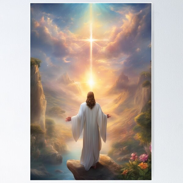 Aperçu de l'œuvre « Jésus-Christ, art original » par CeyhunS créée et vendue par CeyhunS.