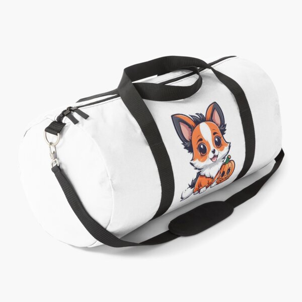 Item preview, Amazed Halloween Puppy and Pumpkin designed and sold by BloomCatB.
