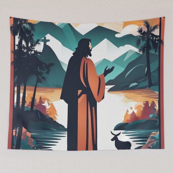 Item preview, Jesus Christ, Original Art by CeyhunS designed and sold by CeyhunS.