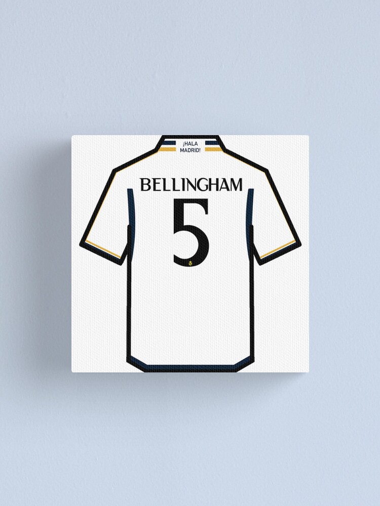 Lienzo for Sale con la obra «Camiseta Real Madrid Jude Bellingham