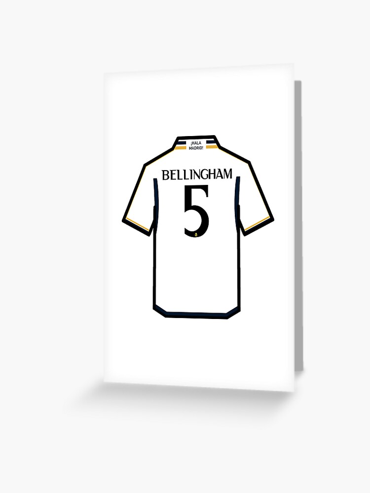 Camiseta Real Madrid 2023-2024 Local Niño No. 5 Bellingham 28