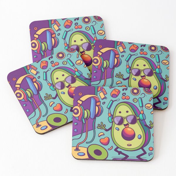 Item preview, Guac 'n' Roll: The Avocado Groove Master! designed and sold by KENYA  HOGAN.