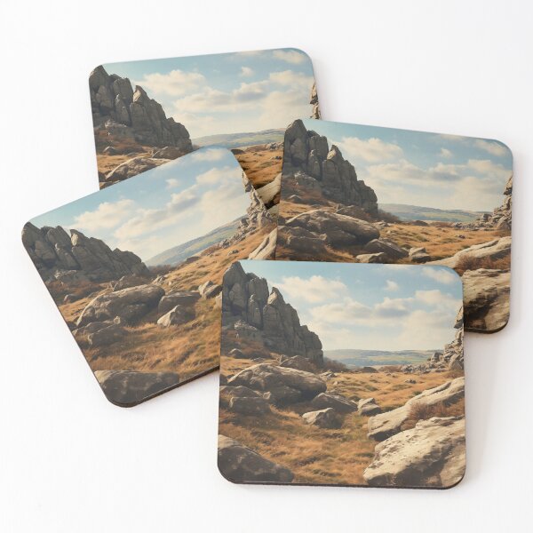 Item preview, Cornwall Area of Outstanding Natural Beauty (AONB) United Kingdom - 1 - Photorealistic Digital Art | WanderUpNorthCo. designed and sold by WanderUpNorth.