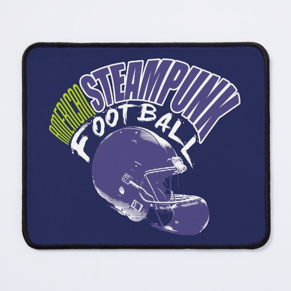 Item preview, american football steampunk style helmet graphic design ironpalette designed and sold by ironpalette.