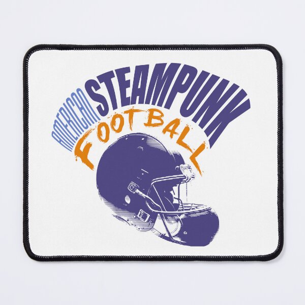 Item preview, american football steampunk style helmet graphic design ironpalette designed and sold by ironpalette.