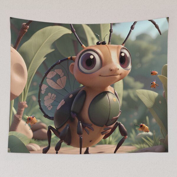 Item preview, Adorable insect designed and sold by thongbon.