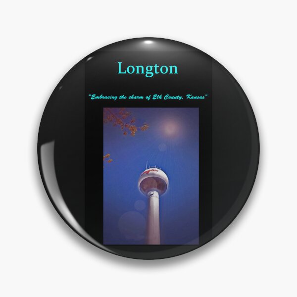 Item preview, Longton: Embracing the charm of Elk County, Kansas (Water Tower) designed and sold by michael6076.