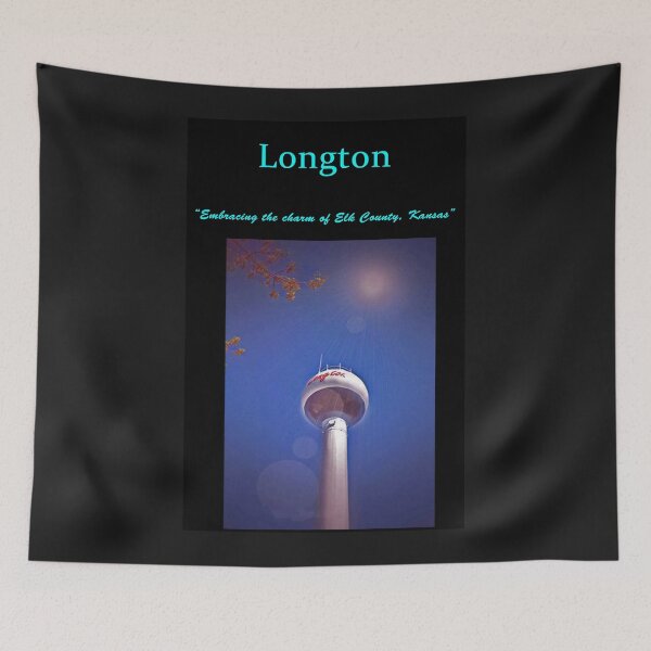 Item preview, Longton: Embracing the charm of Elk County, Kansas (Water Tower) designed and sold by michael6076.