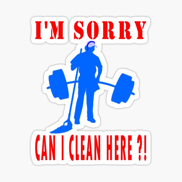 CLEANER Anatoly Sticker
