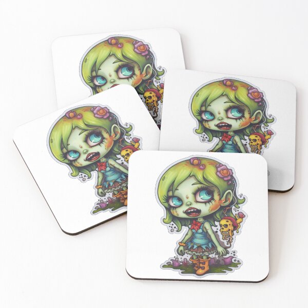 Item preview, Cartoon Zombie Girl 5 designed and sold by Dannypryce.