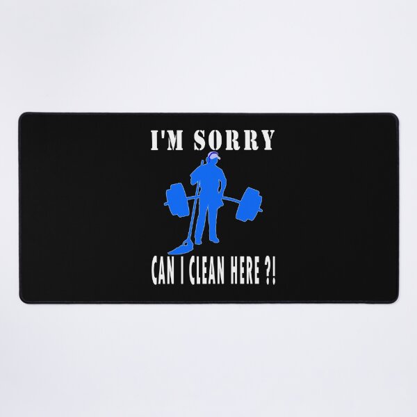 Item preview, Anatoly- i am sorry can i clean here - white & blue  designed and sold by zensho-store.