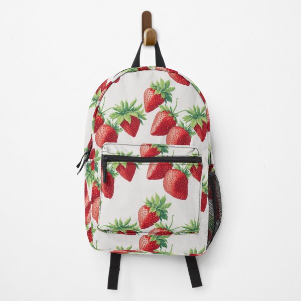 Item preview, Soothing Strawberries Watercolor Retro Floral Patterns designed and sold by Wonder Of Light.