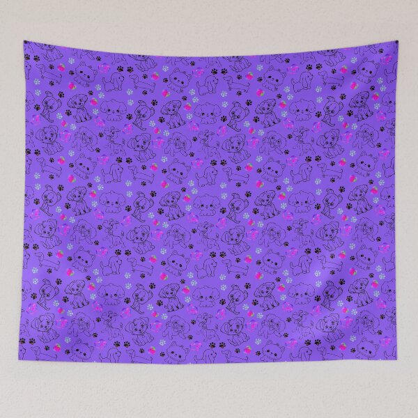 Item preview, Puppy Dog Pattern designed and sold by Wolfheartart.