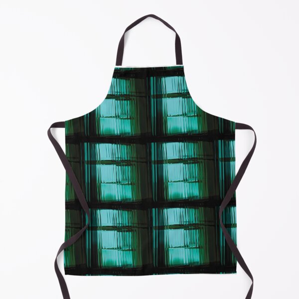 Item preview, Teal Elegance: Cyan Glass Elegant Pattern designed and sold by Noorkin.