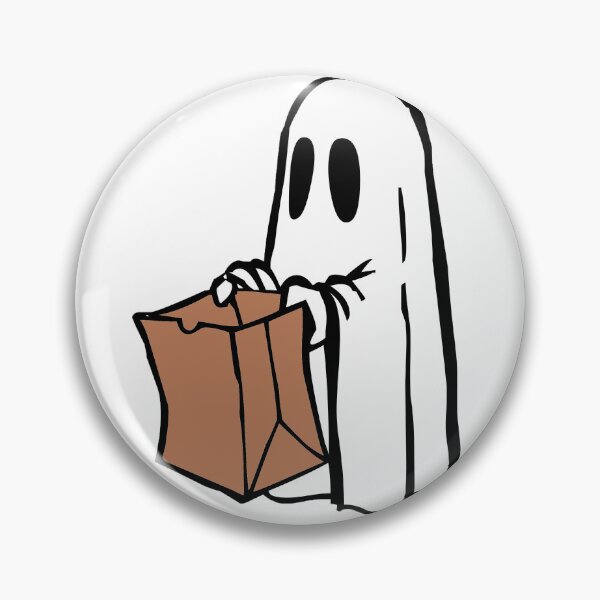 Item preview, Ghost with brown bag designed and sold by zet-ha.