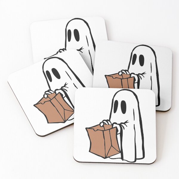 Item preview, Ghost with brown bag designed and sold by zet-ha.