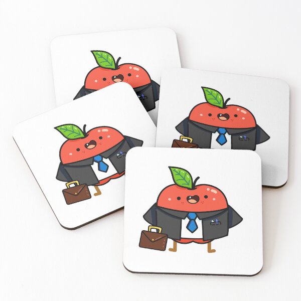 Item preview, Kawaii Apple Businessman designed and sold by kawaiilife.