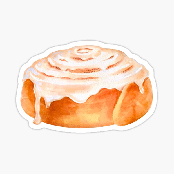 Item preview, cinnamon bun designed and sold by BookishSpace1.