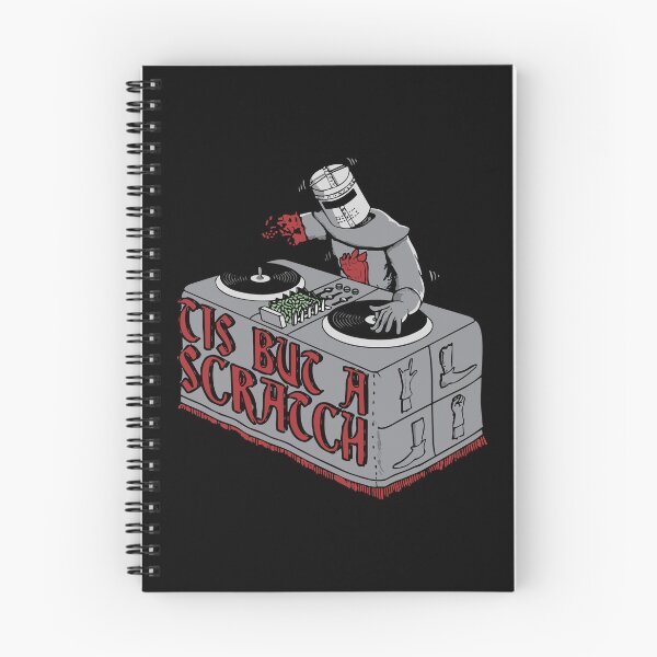 Item preview, Tis But A Scratch - DJ Black Knight designed and sold by ThreeMeatCurry.