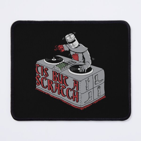 Item preview, Tis But A Scratch - DJ Black Knight designed and sold by ThreeMeatCurry.
