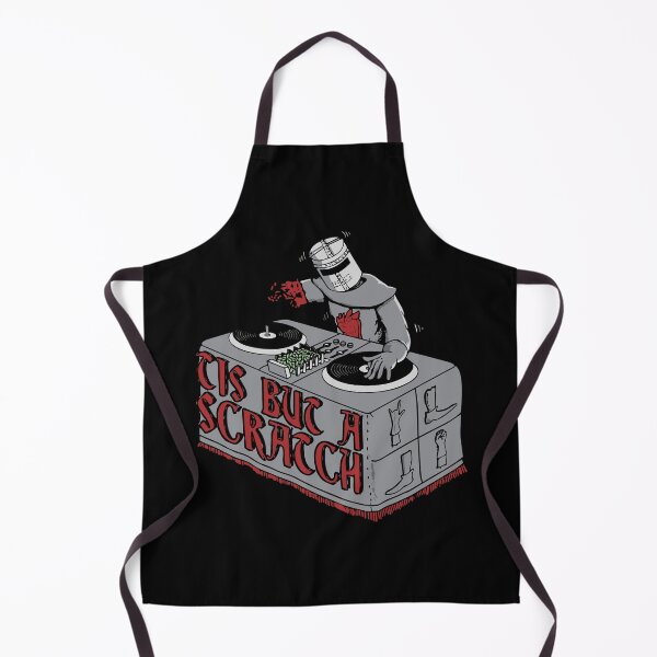 Item preview, Tis But A Scratch - DJ Black Knight designed and sold by ThreeMeatCurry.