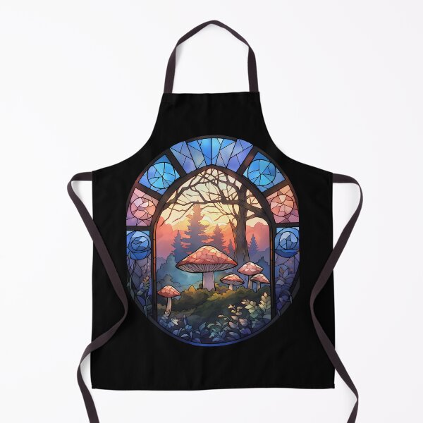 Item preview, Enchanting Stained Glass: A Trippy Fantasy- Whimsical designed and sold by octoboobs.