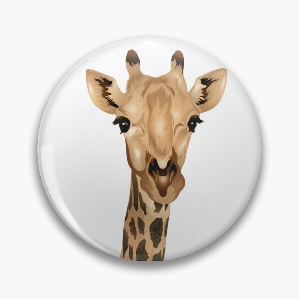 Item preview, Giraffe with Sunflower Sticker designed and sold by Bad4Bear.