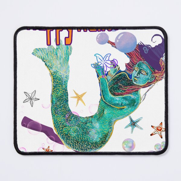 Item preview, Funny mermaids witch in the sea Halloween  designed and sold by Shinetroves.