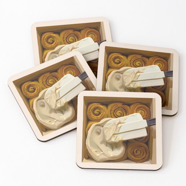 Item preview,  cinnamon buns designed and sold by BookishSpace1.