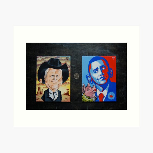Item preview, McCain Maverick, Obama Lipstick Pig designed and sold by OscarEA.