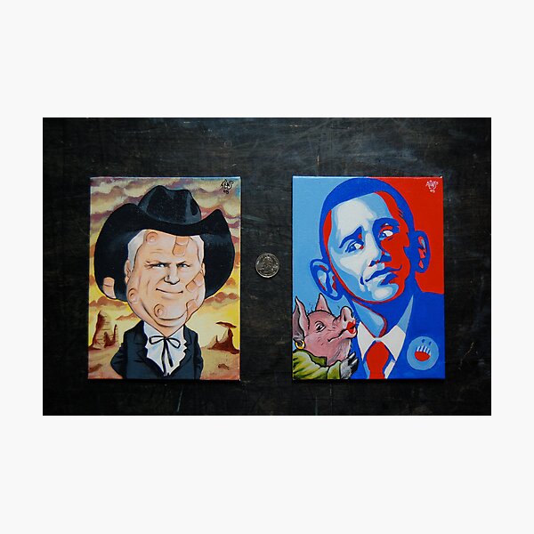 Item preview, McCain Maverick, Obama Lipstick Pig designed and sold by OscarEA.