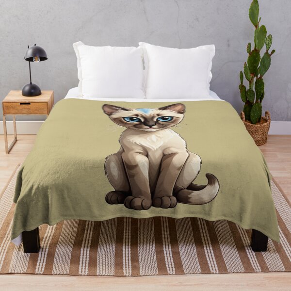 Item preview, Cute and adorable siamese cat/kitten designed and sold by Gilby-Designs.