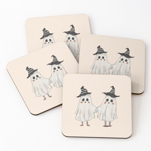 Item preview, 2 ghosts designed and sold by BookishSpace1.
