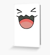 wobbuffet Greeting Card