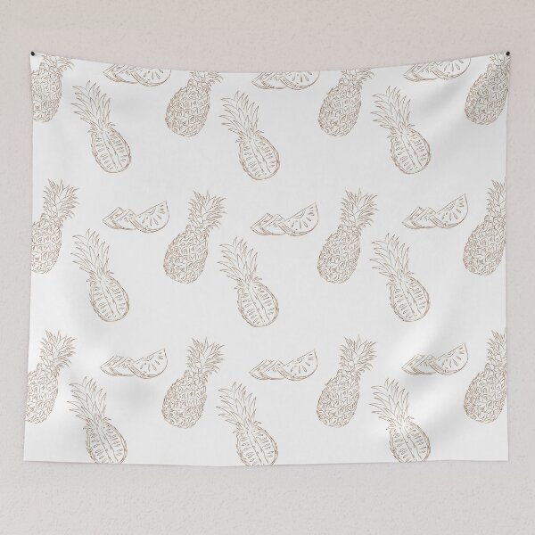 Item preview, pineapple outline designed and sold by obinsuma.