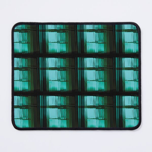 Item preview, Teal Elegance: Cyan Glass Elegant Pattern designed and sold by Noorkin.