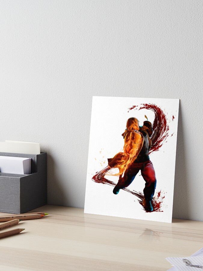 Ryu Street Fighter Design (1) Poster for Sale by GilliamPoundC