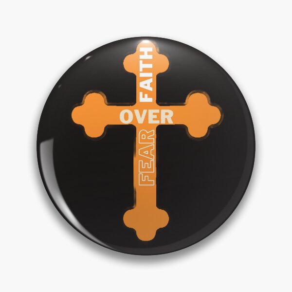 Item preview, A Faith Over Fear Cross designed and sold by Mizlenoa.