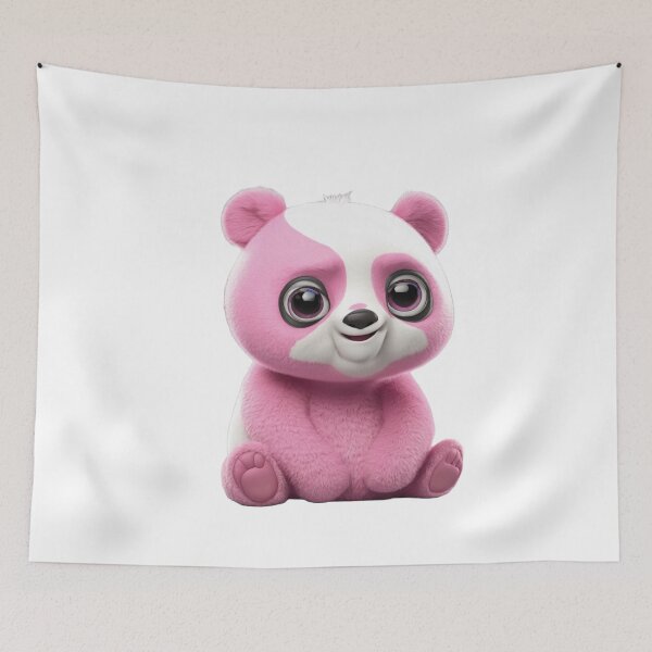 Item preview, Pink Panda designed and sold by Greta Lobodzinska.