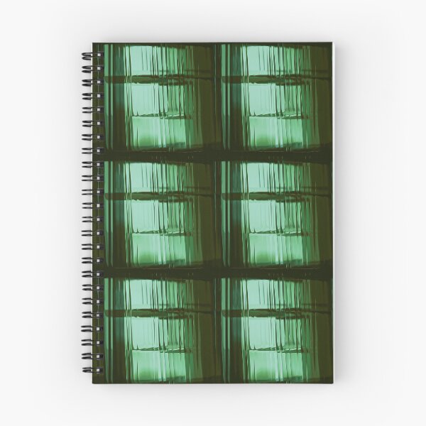 Item preview, Fresh Elegance: Green Glass Elegant Pattern  designed and sold by Noorkin.