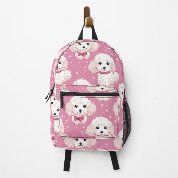 Item preview, Cute poochon with pink background designed and sold by Trendy-Artistry.
